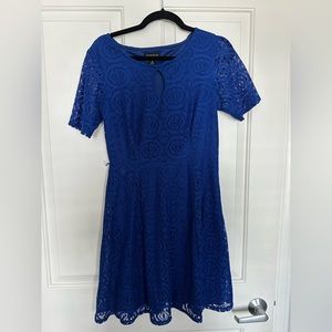 Enfocus Studio Royal Blue Lace Dress Size 8